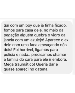 Chico Felitti Instagram - É DATE OU DATENA? As histórias mais doidas de encontros competiram ontem nos stories. Tem intoxicação coletiva no motel, Check up de graça & adubo bem orgânico. Pra ver os outros 40 causos, é só ir pro story destacado EC Date (& talvez escolher ficar na solteirice)