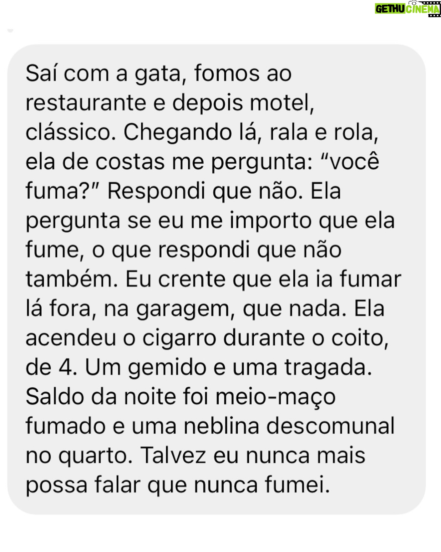 Chico Felitti - 108.1K Likes - É DATE OU DATENA? As histórias mais doidas de encontros competiram ontem nos stories. Tem intoxicação coletiva no motel, Check up de graça & adubo bem orgânico. Pra ver os outros 40 causos, é só ir pro story destacado EC Date (& talvez escolher ficar na solteirice)