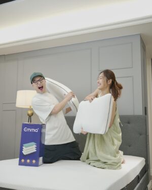 Children Chiu Instagram - 睡了✨Emma的獨立筒床墊✨之後，真的很喜歡它床墊的Q彈感，激推給不喜歡床太軟的朋友們！

下面的收納空間也超級實用，又可以多買一些酷東西了！

官網現在有秋季促銷活動，最低6折！

#Emma床墊 #喚醒最好的自己 #emma床墊100日試睡 #德國Emma