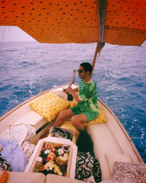 Chino Darín Instagram - Fin de semana en Ibiza con @loewe ♥️