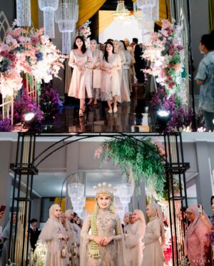 Chintya Cheye Instagram - My beautiful bridesmaid🥰😍🫶🏻💕

👗Dress   Outer Organza   🧕🏻Pashmina Payet: @lyf.official @lyf.bride @kamalaluthfi @aryasbaa 

👛Clutch: @waiwai_clutch 

🎁Box Hampers: @bridesmaidbox.id