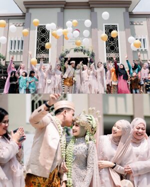 Chintya Cheye Instagram - My beautiful bridesmaid🥰😍🫶🏻💕

👗Dress   Outer Organza   🧕🏻Pashmina Payet: @lyf.official @lyf.bride @kamalaluthfi @aryasbaa 

👛Clutch: @waiwai_clutch 

🎁Box Hampers: @bridesmaidbox.id