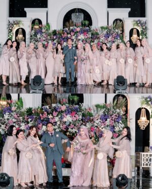 Chintya Cheye Instagram - My beautiful bridesmaid🥰😍🫶🏻💕

👗Dress   Outer Organza   🧕🏻Pashmina Payet: @lyf.official @lyf.bride @kamalaluthfi @aryasbaa 

👛Clutch: @waiwai_clutch 

🎁Box Hampers: @bridesmaidbox.id