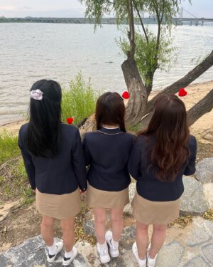 Choi Ji-hye Instagram - 내사랑 쓰리지 🫶🏻💗 나의 사랑 민지
#조폭인내가고등학생이되었습니다 #highschoolreturnofagangster