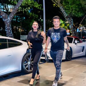 Choky Andriano Instagram - Dinner with love ❤️
#mylove #mywife 
#fyp #porsche #club #indonesia 
#sportscar #hypercar #my #friends