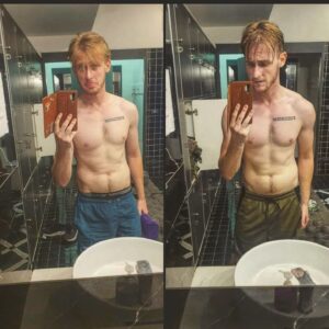 Chris Jonathan Roy Chaafe Instagram - อัพเดท เดือนแรกของการกลับมาเข้ายิมสัปดาห์ละ 5 วัน  จากวิ่งได้ 4 กิโลเมตร ตอนนี้วิ่งได้ 10กม แล้ว 
ถือว่าไม่เปลี่ยนแปลงมาก fat ลงไปประมาณ 1% หน่อยๆ แต่เหนื่อยยากขึ้นอย่างรู้สึกได้ชัดเจน เดือนหน้าอัพเดทใหม่ 😅
#สมคริส