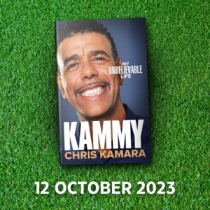 Chris Kamara Instagram - I'm thrilled to announce my new book, Kammy: My Unbelievable Life!

As a presenter, commentator, singer, footballer, manager and campaigner, I've had an action-packed career - but it hasn't always been plain sailing. Full of funny, entertaining and poignant stories #Kammy is available to pre-order now!

https://buff.ly/3ALdh7D