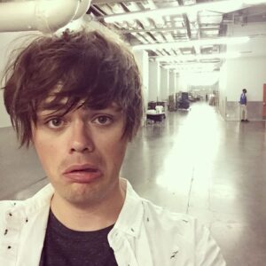 Chris Kendall Instagram - Sweating back stage at @vidcon my British body is not ready for this heat 😪