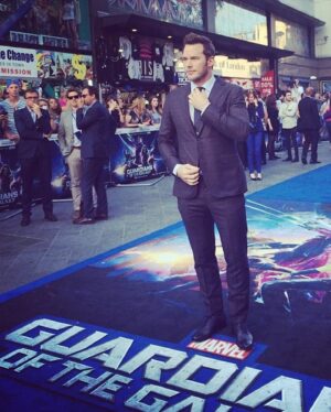 Chris Pratt Instagram - Today marks 10 YEARS since Guardians of the Galaxy hit the big screen. Can you believe it? What a journey it’s been. I love this cast, the crew and everyone involved. So grateful to the fans! You have changed my life. And to @jamesgunn who took a chance on the sweaty goofball from Parks and Rec, thanks dude.