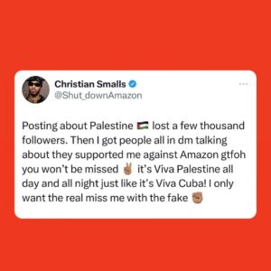 Chris Smalls Instagram - @chris.smalls_ 🇵🇸✊🏽