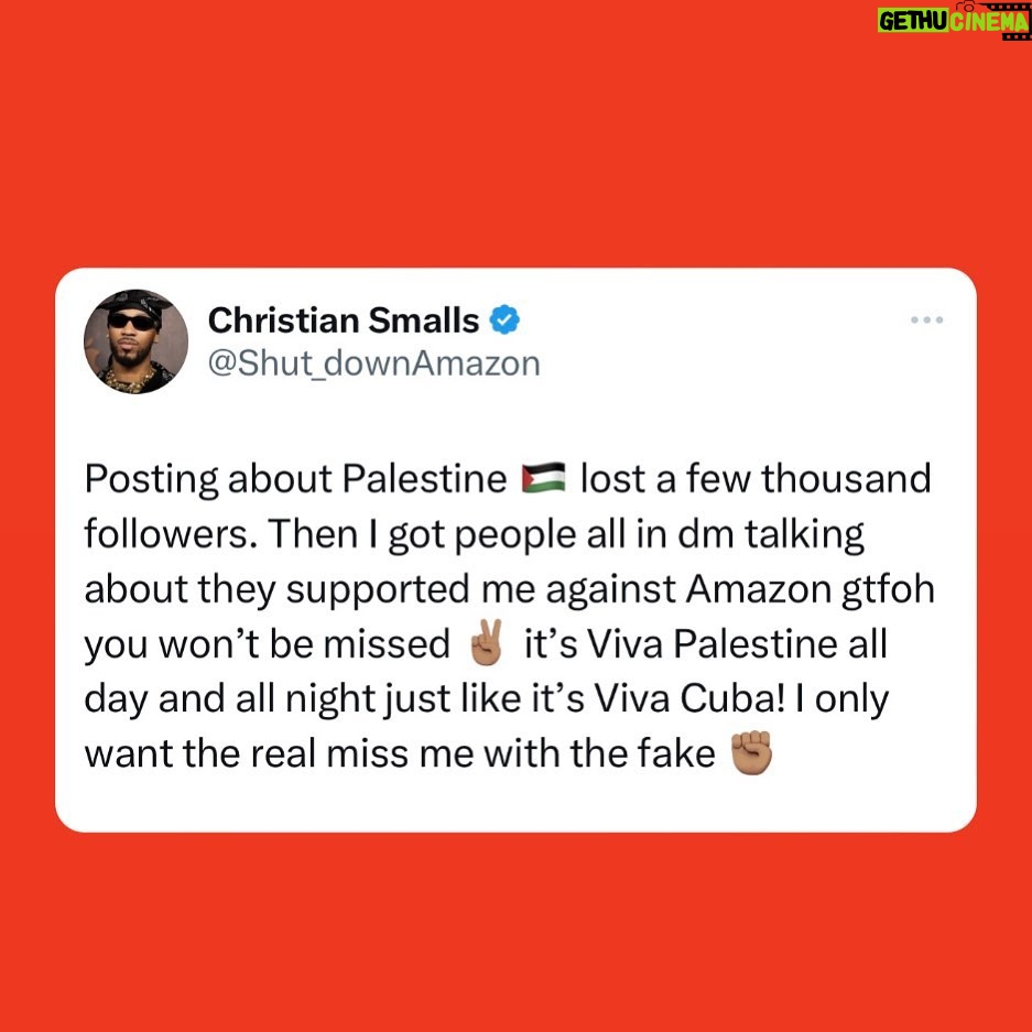 Chris Smalls - 5.3K Likes - @chris.smalls_ 🇵🇸✊🏽
