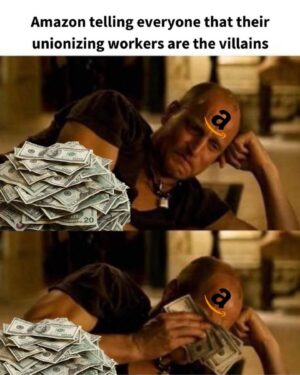 Chris Smalls Instagram - Happy AMAZON CRIME Day! Workers around the world invite you to celebrate by learning some of the myriad crimes SCAMAZON commits daily at every one of their facilities, wage theft, deadly safety violations, harassment of every variety, to name a few. After that, workers encourage you to show solidarity with them in their fight to #MakeAmazonPay, by organizing unions and doing direct actions like striking and walk-outs to demand better conditions, benefits and wages! Swipe through these 🛝s and get inspired to support your local SCAMAZON workers now!

The video is from the latest Cocktails & Capitalism discussion with @stevendonziger @chris.smalls_ and @cuteanon__ of @littlesecret_la 
GO LISTEN! 🎧🔥

Cheers🥃 & Solidarity!🪧

And since we are entirely Listener-Supported, please be sure to subscribe & give us 5 ⭐️s on 🍎 and 🟢. Also, if you have the money and can pitch in a few bucks a month as a patre0n subscriber, it goes a long way in helping us amplify the voices of worker-organizers we interview!🍻

HUGE THANKS TO @lupelenape94 @anthonydepice FOR HELPING ME SO MUCH WITH THIS POST, and with so much else 🙏✊

🎠 Credits:

Slide 2 tweet from @chris.smalls_ 
Slide 3 from @mikaelaloach 
Slide 6 from @whatradicalizedyou 

Slide 8 from @cocktailsandcapitalism discussion with Chris Smalls, Steven Donziger, and Devon Young about the #hotlaborsummer tour that’s about to start!!!