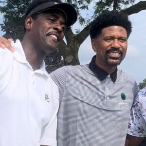 Chris Webber Instagram - Appreciate my brother @realchriswebber for coming through to support the scholars at @jrladetroit !

We had a blast‼️

#JRLADetroit #JRLAGolfClassic2024 
🎥: @bradgalli and @wxyzdetroit