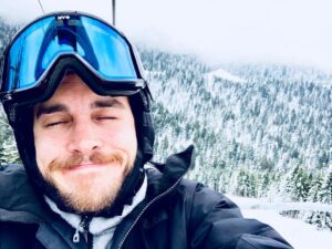 Chris Wood Instagram - happy place ⛷🎿❄️