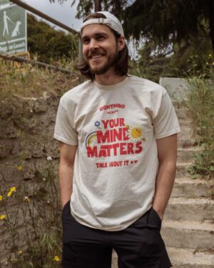 Chris Wood Instagram - Mental Health Month starts in just a few days, and we just dropped our new collection. IDONTMIND has a really big couple of years ahead, and I can’t wait for you see everything we’re working on. We need your support more than ever. If you can, buy a shirt. Get one for a friend. Wear it around. Feel empowered to prioritize your mental health. Start conversations about it. And if you can’t shop right now, just write IDONTMIND on a white tee with a sharpie and wear that instead.

During all of Mental Health Month (May), we’ll be encouraging people to wear IDONTMIND and share some of their mental health journeys on social. Join us in any way you can.

Your mind matters. Talk about it. ◼️♥️

Shop the new collection at idontmind.com [link in bio]