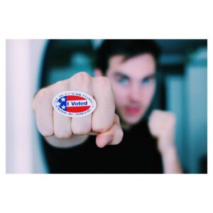 Chris Wood Instagram - Get out there and crush this vote!!! #imwithher #ivoted