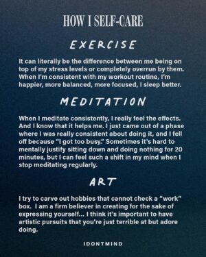 Chris Wood Instagram - IDONTMIND talking about my mental health. Read about me talking about it a lot at idontmind.com [link in story] @idontmind