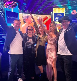 Chrishell Stause Instagram - Last night was a DREAM! CONGRATS G on taking home 2 @aria_official awards! SO deserved!! 🥹

(Also thank you for helping me take my ponytail out when there were no scissors😆😅♥️) @gflip 

#Arias