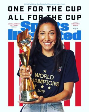 Christen Press Instagram - It’s heavier than it looks ⠀⠀⠀⠀⠀⠀⠀⠀
@sportsillustrated
