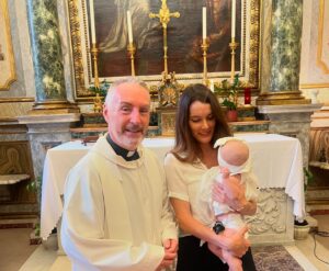 Christina Pascucci Instagram - What a moment. 

Thank you for blessing our girl. ❤️