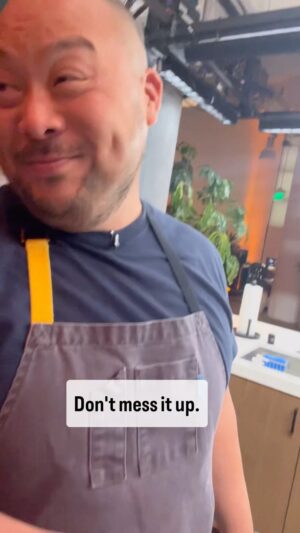 Christina Tosi Instagram - REPORTING LIVE, actually. Tune in to @dinnertimelive live with my brother @davidchang - on @netflix at 4 pst/7 est for some serious dessert.