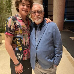 Christopher Convery Instagram - Just awesome to hang with you Brian..Had a blast! @coxusa 
#christopherconvery #shanghai #prisonersdaughter