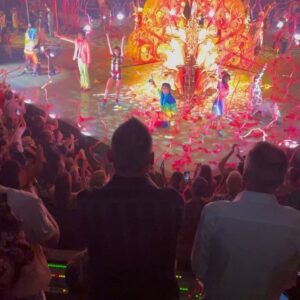 Christopher Convery Instagram - Flew in tonight to see the incredible last BEATLES LOVE CIRQUE DU SOLEIL SHOW. Honored to be invited to this incredible experience! @mashupmartin #gilesmartin 
@cirquedusoleil #cirquedusoleil #thebeatles
