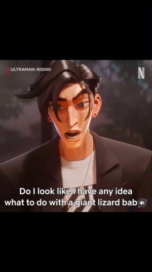 Christopher Sean Instagram - You try raising a baby Kaiju… 
Ultraman Rising @netflix coming June 14 this Friday
