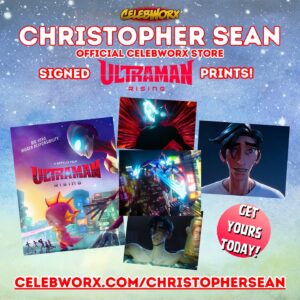 Christopher Sean Instagram - Christopher Sean is the voice of Ken Sato/ Ultraman in the new Netflix movie Ultraman: Rising! 

You already know him as DC’s Nightwing in “Gotham Knights” and lending his voice to the character of Kazuda Xiono in the animated series “Star Wars Resistance.”

We are thrilled to announce his CelebWorx autograph store is now open! You can order prints, pops, and more, including brand new signed Ultraman: Rising prints! Head on over to CelebWorx.com/christophersean to get yours!

#ultraman #ultramanrising #netflix #dc #nightwing #starwars #kazudaxiono #CelebWorx #celebworxpride