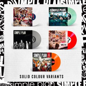 Chuck Comeau  Instagram - To kick off the band’s 25th anniversary celebrations, we’re very excited to announce that we’re finally releasing ALL of our albums on vinyl! 🤩🤩🤩 

We know so many of you have been asking for this for a very long time and we’re thrilled to share all the amazing options we have for you!  Swipe through to see everything that will be available for pre-order at simpleplanstore.com starting at 9am EST this Thursday July 25th! 🙌🙌🙌

First, we have the limited-edition Official Simple Plan Collection Boxset, a retrospective of our entire career! It includes a different marble design vinyl for each of our 6 albums as well as a special-edition vinyl with some very rare B-Side tracks from the vault and an exclusive 7-inch of our two Christmas songs! Swipe to see what they all look like! Oh and did we mention, the boxset will be signed by the band!!!

On top of the boxset, we are also releasing each of our albums as stand-alone individual vinyl available in an exclusive color variant! Swipe to check them out! 🤘🤘🤘

We are also offering a limited-edition version of each album pressed with a rad starburst design available in very limited quantities. 😍😍😍

Lastly, @altpress will be offering their own exclusive splatter color variants - stay tuned for more about those!

Track listing and more details are coming soon! Who’s excited?!?
