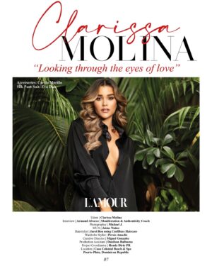 Clarissa Molina Instagram - Portada para @l.amourmagazine ✨ 
Una sesión muy especial la cual se hizo en la novia del atlántico, Puerto Plata. ☀️🌴🌊

Interview: @armandkosta 
Photography: @themichael_j 
MUA: @jaimemakeupoficial 
Hairstylist: @jarolhair 
Wardrobe stylist: @persioamadiz   
Creative Direction: @miguelgonzalez24_
PR: @marisabatella @ms_communications
Production: @handzdirtypr   
Production Assistant: @danilso_balbuena 
Location: @casacolonialhotel 
Puerto Plata, Dominican Republic
Special thanks to Mileyka Brugal of @bluejacktar for accommodating the production team!