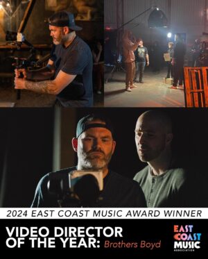 Classified Instagram - Brothers Boyd, @mikereidboyd and myself are Video Directors of the Year Winners at this year's ECMAs! Mike and i have been doing videos together the last 5 years or so. we got to work on some for the  Luke's View project: People and Wonder ! congrats to Mike on this one.. and thanks to ECMAs for this win.  #ecma