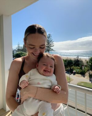 Cleo Massey Instagram - Sitting here pumping some milky goodness at 4 in the morning, overwhelmed with love for you. 🫶🏼😭🍼🥰