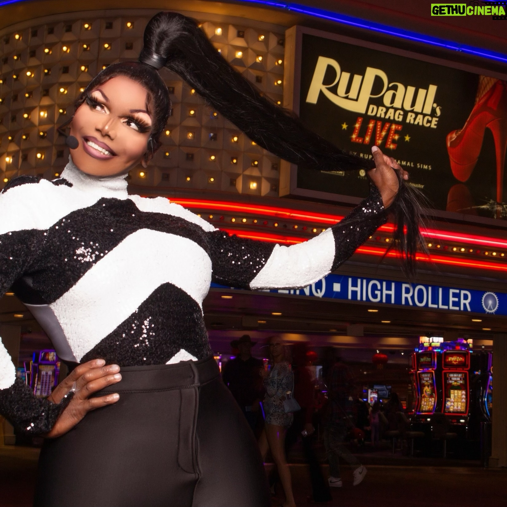 Coco Montrese - 1.2K Likes - Photo by @davidelaffe @rupaulsdragrace @rupaulsdragracelive @flamingovegas @wowpresentsplus @worldofwonder @janetjackson @theonlycocomontrese #tributeartist #janetjackson #togetheragain #vegas #showgirl