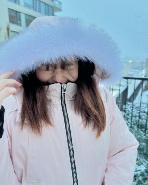 Cocoro Ebino Instagram - Feels like is -15℃☃️🥶