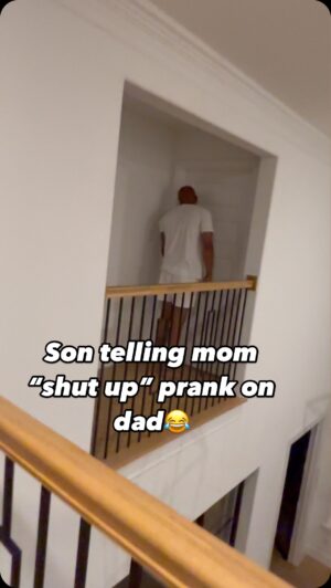 Coffey Anderson Instagram - 😂😂😂 got him! The way he was laying down all nestled in watching a movie and climbed right over that couch to get to him (not recorded) had me rollin! @coffeyanderson @ethananderson726 #shutupprank #countryeverafter

Coffey said “u got me in fight or flight right now”😂😂😂😂😂😂😂😂
