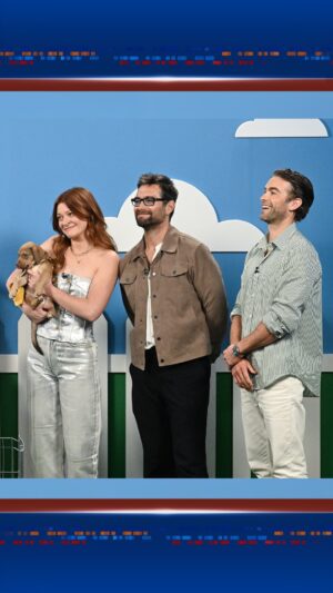 Colby Minifie Instagram - These @animalleague pups’ superpower is cuteness! Many thanks to @theboystv cast members, @chacecrawford, @toni.starr, @colby.minifie, and our friend, @sethmeyers!

Don’t forget to #GetYourRescueOn and consider giving these furry heroes a home.

#Colbert