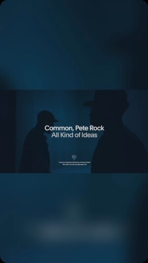 Common Instagram - Peace. Check out our performance of All Kind Of Ideas on @vevo‘s Ctrl series. Full video link in our story.