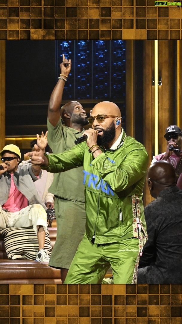 Common - 82.1K Likes - @common & @realpeterock ft. @plugwondelasoul and @bilalmusic perform “When The Sun Shines Again”! #FallonTonight