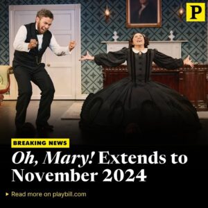Conrad Ricamora Instagram - Hold on to your hoop skirts because the Lyceum box office record-breaking @ohmaryplay is sticking around a little longer! Head to the link in our bio to learn more about the show's extension.