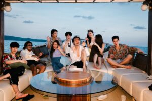 Copter Panuwat Kerdthongtavee Instagram - Quality time with Quality people 🫶🏻🏝️