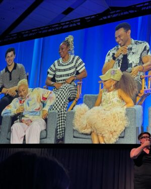 Corbin Bleu Instagram - Had a blast at @disneyd23! It was amazing to reconnect with old friends and see the new generation of Disney Channel stars shining bright. And of course getting to do anything with @_moniquecoleman is always a treat❤️