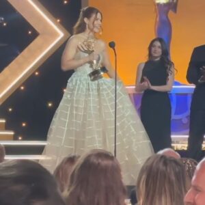 Courtney Hope Instagram - Oh my gosh! My head is spinning and I cannot even begin to describe how grateful I am for this experience! Thank you @daytimeemmys 🥹!! Thank you to my @youngandrestlesscbs and @boldandbeautifulcbs families for always supporting me as Sally Spectra, the village of cast and crew that come together to tell these stories every day, my family and friends who have been there to boost me up through the ups and downs of this journey, and to all of the fans for continuing to open your homes to us storytellers everyday! 

I’m so thankful to have gotten to share the experience with my younger brother @dajoker_z71. I SERIOUSLY WON the sibling lottery! Your support from day one has never wavered, and this night wouldn’t have been the same without you!! I love you! 

And to my PARENTS, who moved all the way out here from Texas because a little girl said she had a dream. I love you guys so much!!!! 🙏🏼🙏🏼💕

Also, to my entire family in Michigan, Texas, California never let me give up and never miss a thing I do 🥹- gosh I feel so blessed!

And one more time, to everyone who has lost a child - my heart will forever be with you 🫶🏼! THIS IS FOR YOU!