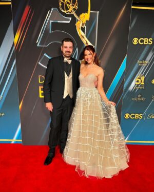 Courtney Hope Instagram - Oh my gosh! My head is spinning and I cannot even begin to describe how grateful I am for this experience! Thank you @daytimeemmys 🥹!! Thank you to my @youngandrestlesscbs and @boldandbeautifulcbs families for always supporting me as Sally Spectra, the village of cast and crew that come together to tell these stories every day, my family and friends who have been there to boost me up through the ups and downs of this journey, and to all of the fans for continuing to open your homes to us storytellers everyday! 

I’m so thankful to have gotten to share the experience with my younger brother @dajoker_z71. I SERIOUSLY WON the sibling lottery! Your support from day one has never wavered, and this night wouldn’t have been the same without you!! I love you! 

And to my PARENTS, who moved all the way out here from Texas because a little girl said she had a dream. I love you guys so much!!!! 🙏🏼🙏🏼💕

Also, to my entire family in Michigan, Texas, California never let me give up and never miss a thing I do 🥹- gosh I feel so blessed!

And one more time, to everyone who has lost a child - my heart will forever be with you 🫶🏼! THIS IS FOR YOU!