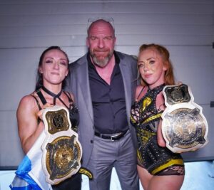 Courtney Stewart Instagram - Congratulations to @isla_dawn and @wwe_alba on a massive, statement-making hometown victory. What a night for your NEW WWE Women’s Tag Team Champions. #WWECastle