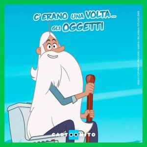 Cristina D'Avena Instagram - Hai mai pensato a quante storie nascondono gli oggetti con cui abbiamo a che fare ogni giorno? Un pallone da calcio ⚽️ un libro 📖 una tavoletta di cioccolato 🍫
Ogni oggetto ha qualcosa da raccontare, scopriamoli insieme al Maestro, nella nuova serie in Prima TV Assoluta #CEranoUnaVoltaGliOggetti, dal 26 agosto su #Cartoonito! 

P.S.: Ehi! Hai già ascoltato la sigla cantata dall’incredibile @cristinadavenaofficial? 🎤 Ascoltala sulla #CartoonitoApp!

@cera_una_volta_hello_maestro #HelloMaestro
