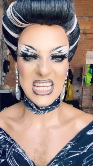 Crystal Instagram - Hope that clears things up! #mentalillseekhelp #drag #makeup #tranformation #pronouns