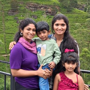 Cynthia Vinolin Instagram - One memorable Trip ✨️ 
Srilanka 2024 !! 
Happy Family = Happy Me 😊 

My kids ❤️ @cynthia_vinolin 
@suzzannahmichelle @shawnmichael.s.d 

#travel #Family #nuwareliya #damro 
#malovema #vacation #travelwithkids