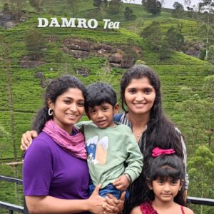 Cynthia Vinolin Instagram - One memorable Trip ✨️ 
Srilanka 2024 !! 
Happy Family = Happy Me 😊 

My kids ❤️ @cynthia_vinolin 
@suzzannahmichelle @shawnmichael.s.d 

#travel #Family #nuwareliya #damro 
#malovema #vacation #travelwithkids