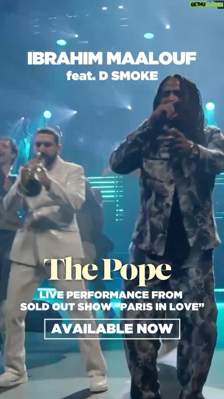 D Smoke - 1.2K Likes - 🔥 IT'S FINALLY HERE! 🔥
THE POPE feat D SMOKE is now available on Youtube
🚨From my upcoming live album PARIS IN LOVE - to be released on July 26th! 🚨
@dsmoke7 🎤
@nu_tone_bt Musical Direction 🌟
@francois_delporte 🎸
@frankwoeste 🎹
@hugocrost 🥁
@gibbe.pierre 🎸
@mihai_pirvan_ 🎷
@yacha.b 🎺
@the_bourguishow 🎺
@sankofaunit
@hajibafahmy
@shawnfitzgeraldahern
#jeanlyonnet #jeanlounavarro
@mikatillay
@poirier_clement
@linardcamille
@louisevouillot
@theparislibby
#jeanlouisperrier
@thomasduport
@agencefrenchlights
@shorefire
@wassermanmusic
Video by @nicolas_tussing
@misteribe